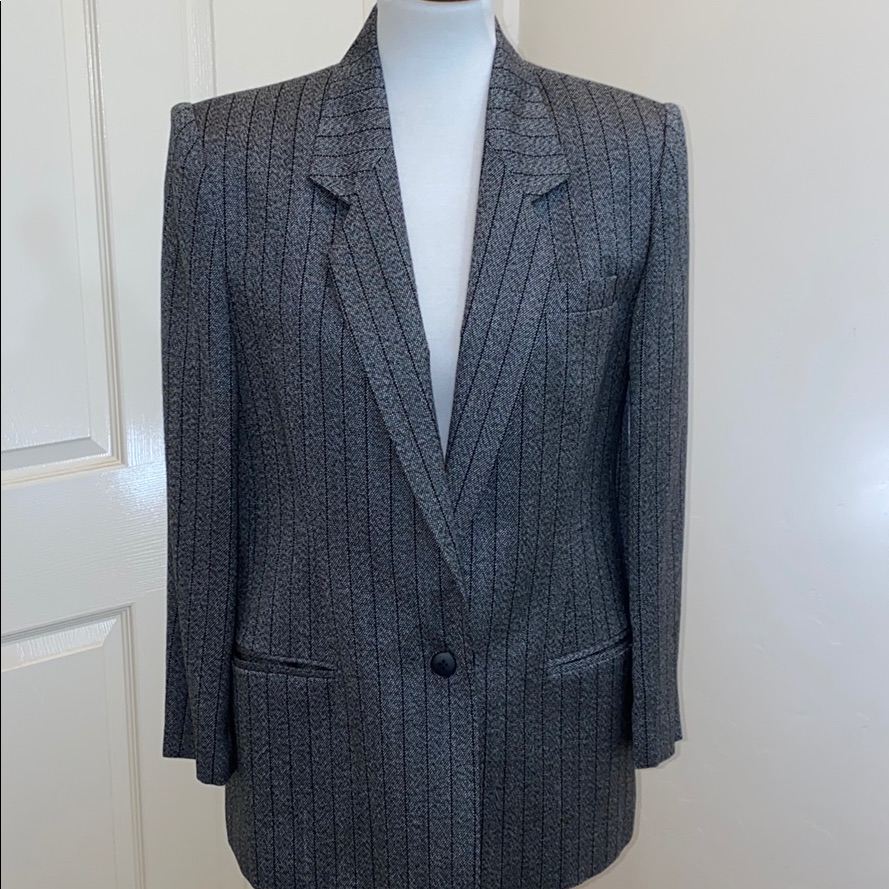 Christopher Single Button Fully Lined Blazer